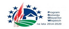 Logotyp Program Rozwoju Obszarów Wiejskich na lata 2014-2020
