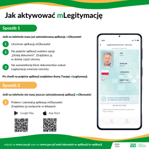 informacja jak aktywować legitymację